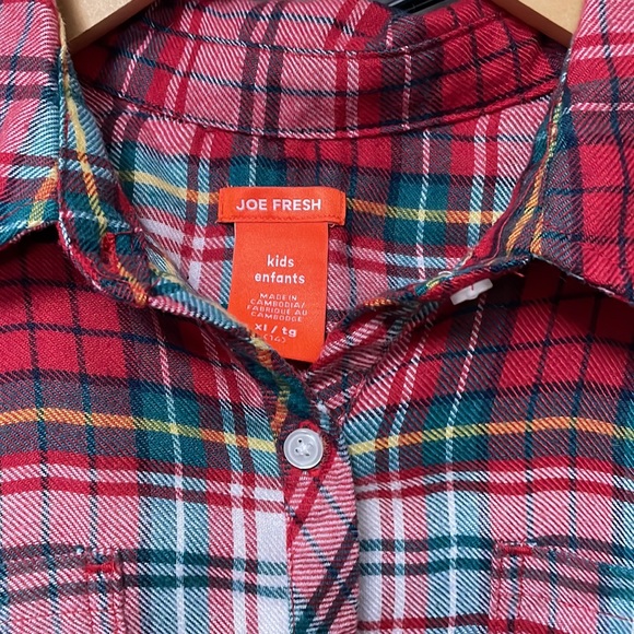 Plaid flannel nightgown - Picture 2 of 3